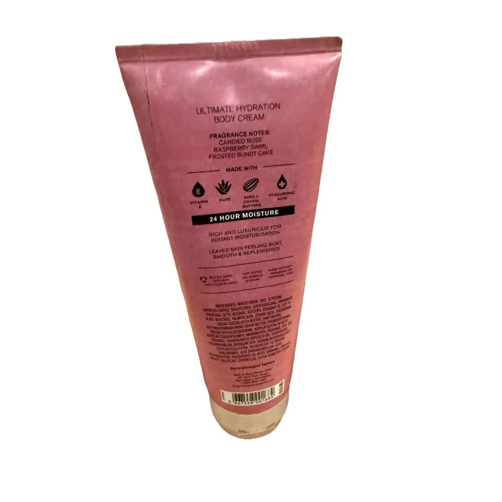 BATH & BODY WORKS SWEET PETAL POUND CAKE MOISTURE ULTRA SHEA BODY‎ CREAM 8 oz